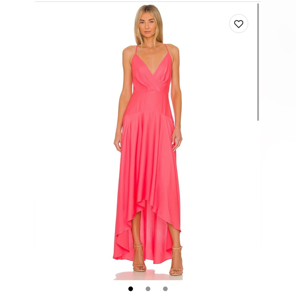 BCBG Crossback Evening Dress